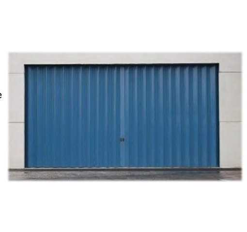 Industrial bellows doors